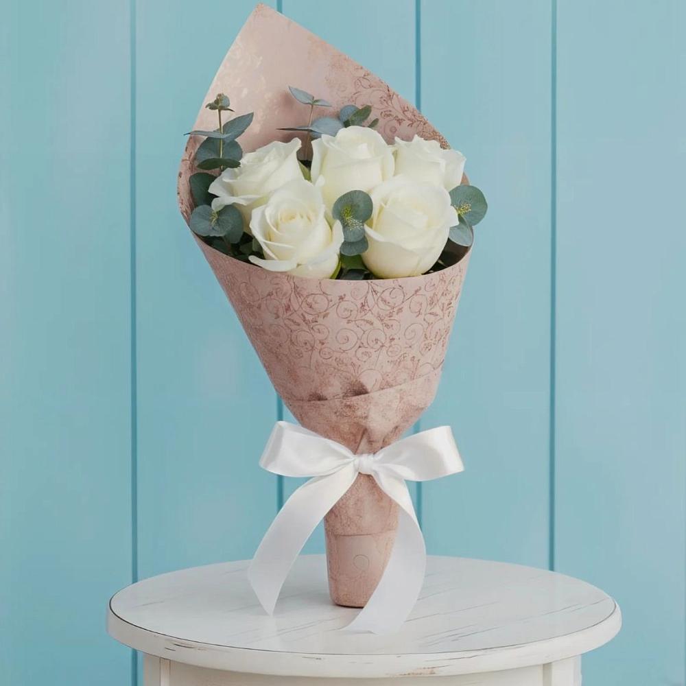 Букет цветов из: Розы в Кубе