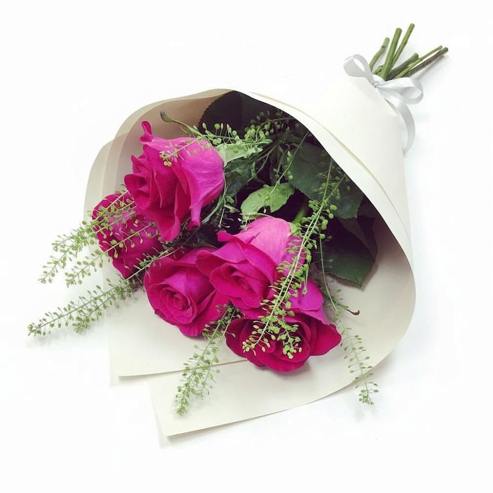 Букет цветов из: Розы в Кубе