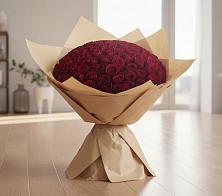 Букет 101 Красная роза в Кубе