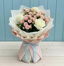 Букет цветов из:  Розы в Кубе