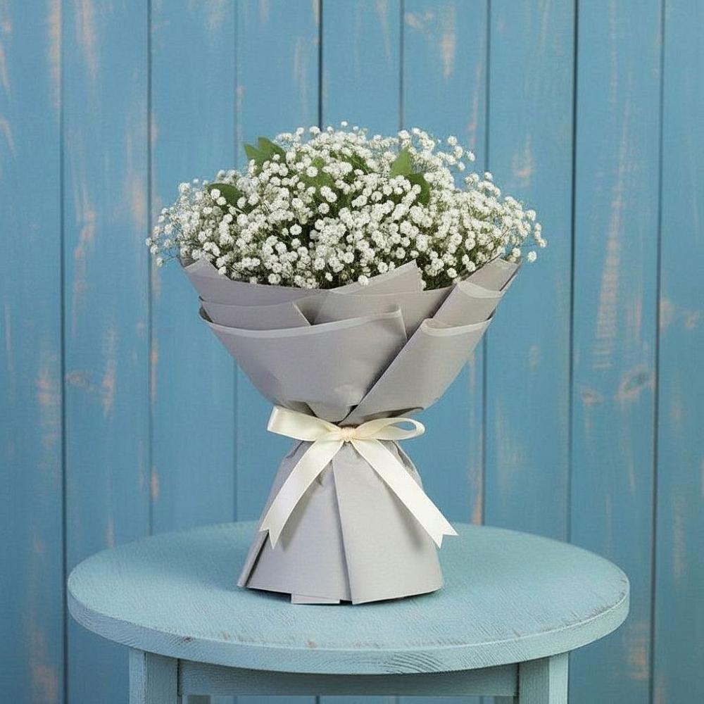 Букет цветов из: Гипсофила в Кубе