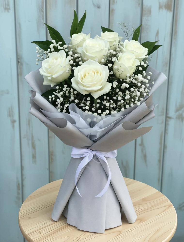 Букет цветов из: Розы в Кубе