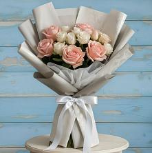 Букет цветов из:  Розы в Кубе