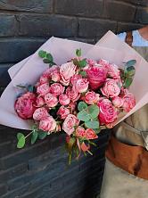 Букет розы в пальмах в Кубе Букет цветов из: Розы в Кубе