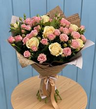 Букет цветов из:  Розы в Кубе