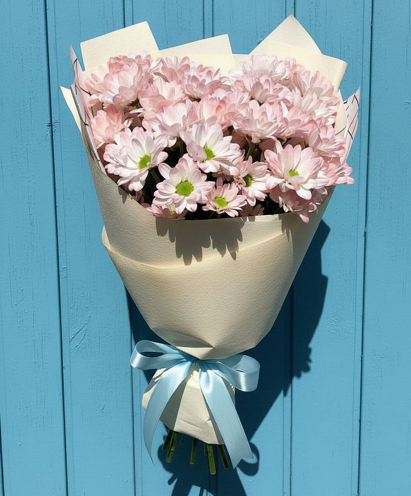 Букет цветов из: Хризантемы в Кубе