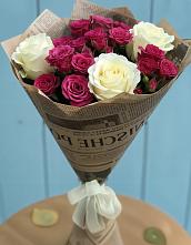 Букет цветов из:  Розы в Кубе