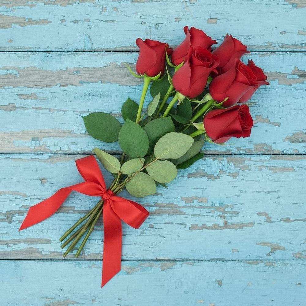 Букет Красные розы в Кубе