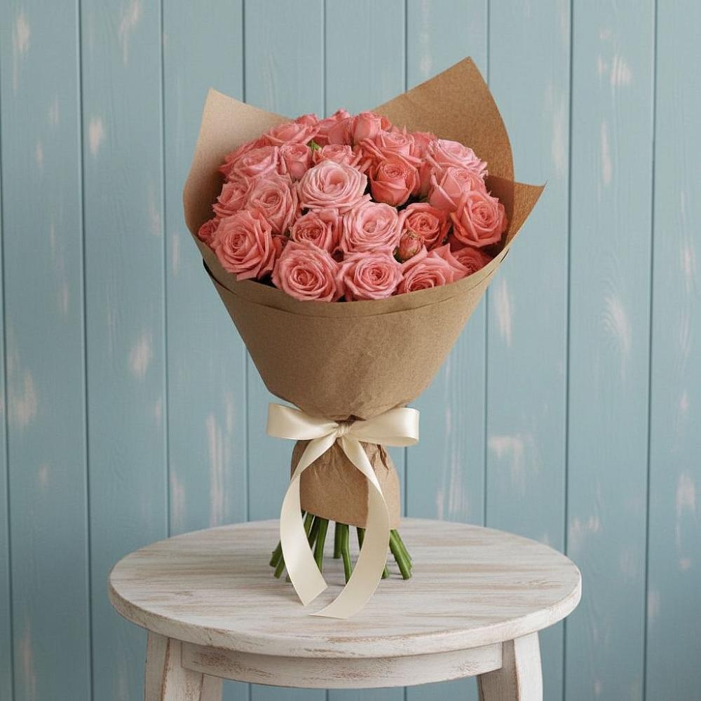 Букет цветов из: Розы в Кубе