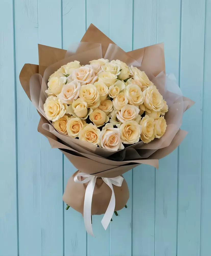 Букет Кремовое облако в Кубе