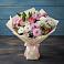 Букет цветов из: Хризантемы, Альстромерии и Розы в Кубе